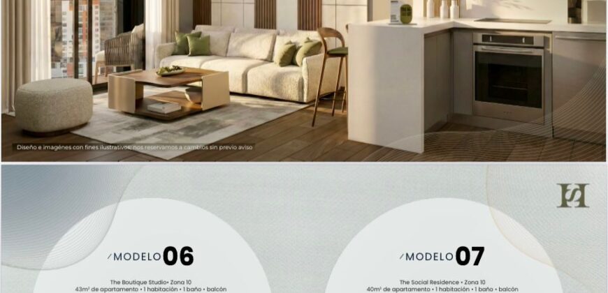 APARTAMENTOS EN PRE VENTA ZONA 10