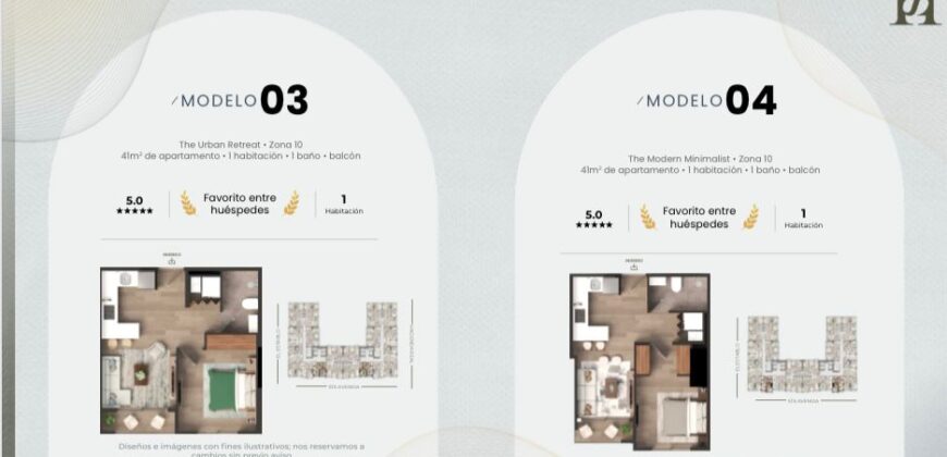 APARTAMENTOS EN PRE VENTA ZONA 10