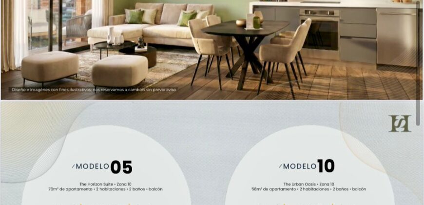 APARTAMENTOS EN PRE VENTA ZONA 10