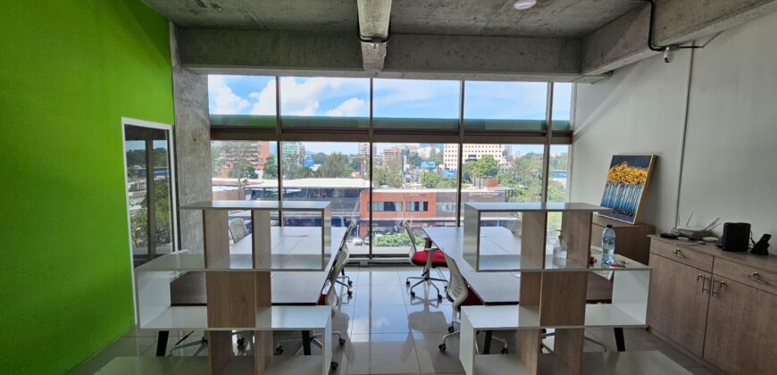 Oficina Equipada en Renta Edificio Piale Zona 10