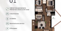 APARTAMENTOS EN PREVENTA, ZONA 14