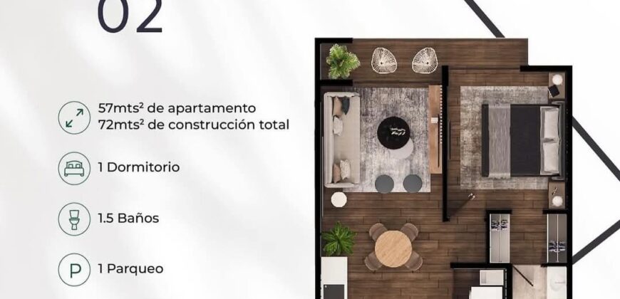 APARTAMENTOS EN PREVENTA, ZONA 14