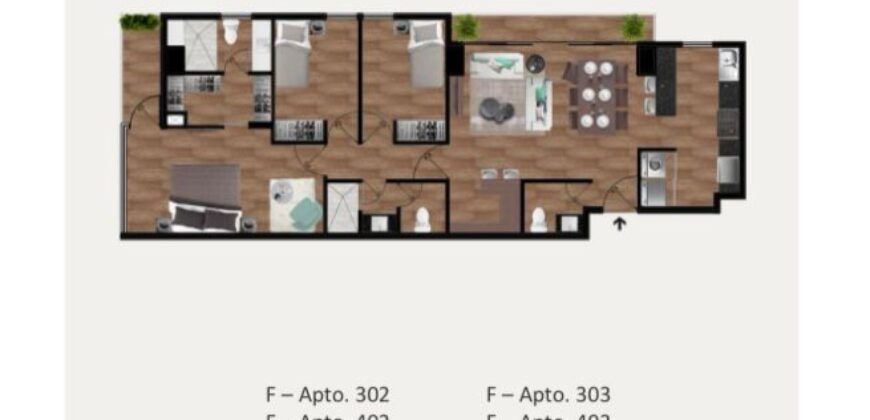 APARTAMENTOS EN VENTA – ZONA 13