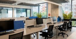 OFICINA EQUIPADA EN RENTA, ZONA 10 EDIFICIO OPTIMA